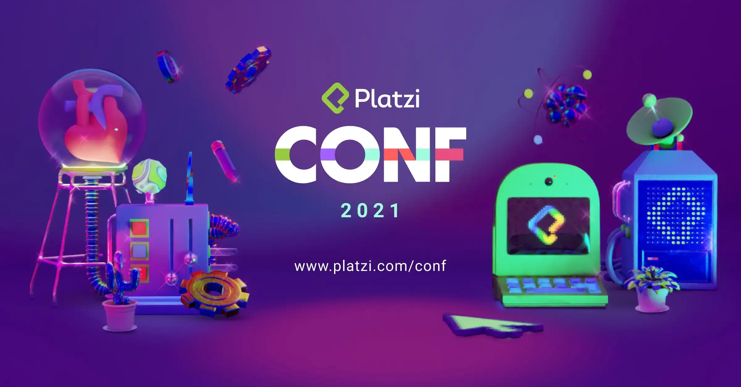 Imagen promocional Platzi Conf 2021